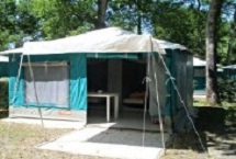 Bungalows de lona equipados